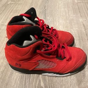 Jordan 5 Retro Raging Bull Red GS